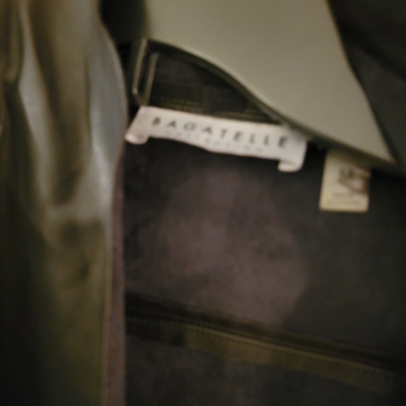 Bagatelle Vegan Leather Long Sleeve Open Jacket Cardigan - Picture 4 of 8